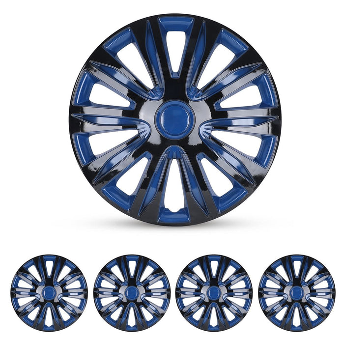 WOLFSTORM 16 inch Universal Hubcaps Wheel Cover for Chevy Dodge Ford Honda KIA Nissan Toyota