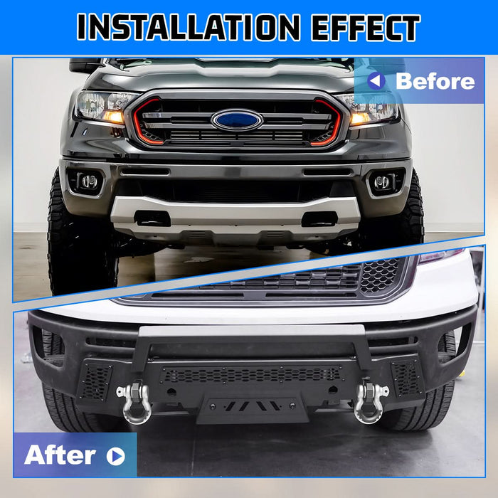 WOLFSTORM Front Bumper for 2019-2023 Ford Ranger