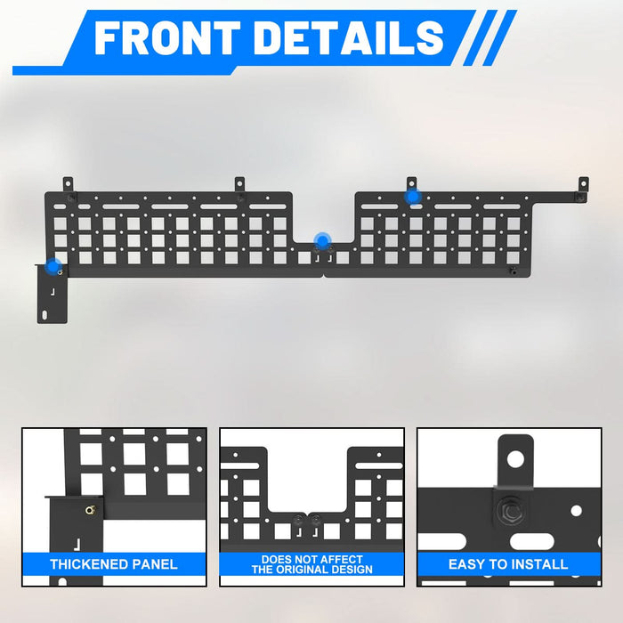 Wolfstorm Side Bed MOLLE Panel Fit for 2024-2026 TOYOTA TACOMA 5-ft Bed