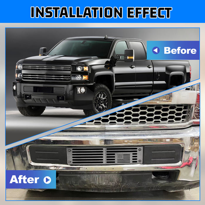 Wolfstorm Cooler Air Duct Vent for 2015-2019 Chevy Silverado 2500/3500/2500 HD/3500 HD（副本）