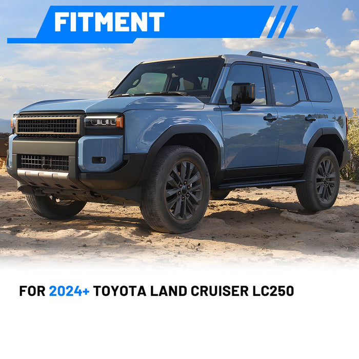 Aluminum Fuel Tank Skid Plate for 2024-2026 Toyota Land Cruiser 250 From Wolfstorm