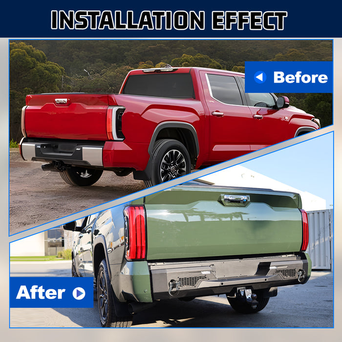 WOLFSTORM Rear Bumper for 2022-2026 Toyota Tundra