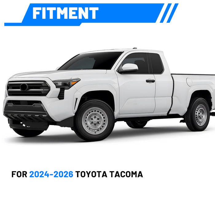 WOLFSTORM Trailing Arm Skid PlatesRear Shock & Link Skid Plates for 24-26 TOYOTA TACOMA