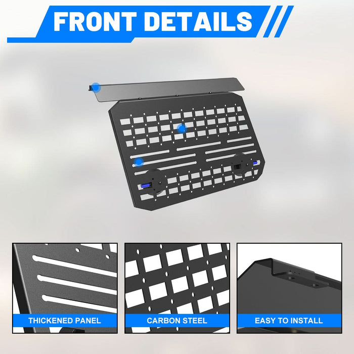 WOLFSTORM Driver Side Window Molle Panel for Toyota Land Cruiser Prado LC250 2024-2026