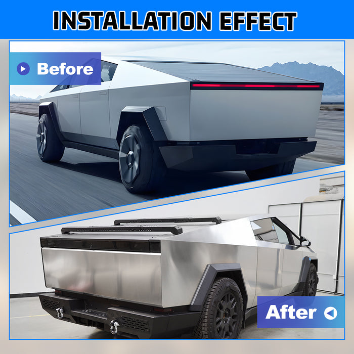 WOLFSTORM Roof Racks for  2024-2025 Tesla Cybertruck (2 PCS)