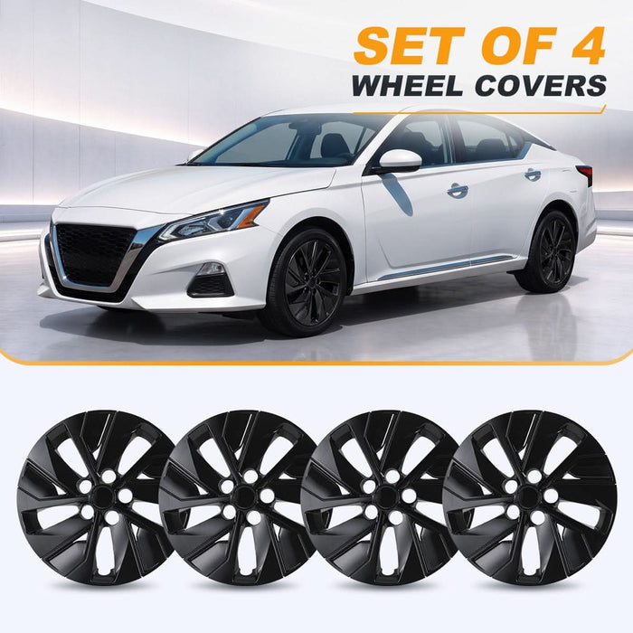 WOLFSTORM 16 Inch Hubcaps Wheel Cover Fit for 2019-2025 Nissan Altima