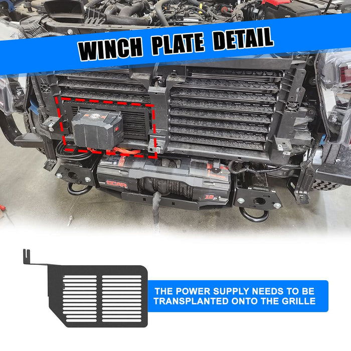 Wolfstorm Winch Plate Assembly Fits for 2024-2025 Ford Ranger