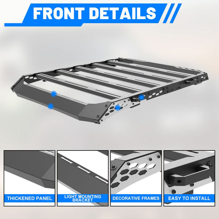 Heavy Duty Top Roof Rack for 2024-2026 TOYOTA TACOMA Double Cab 4 Doors