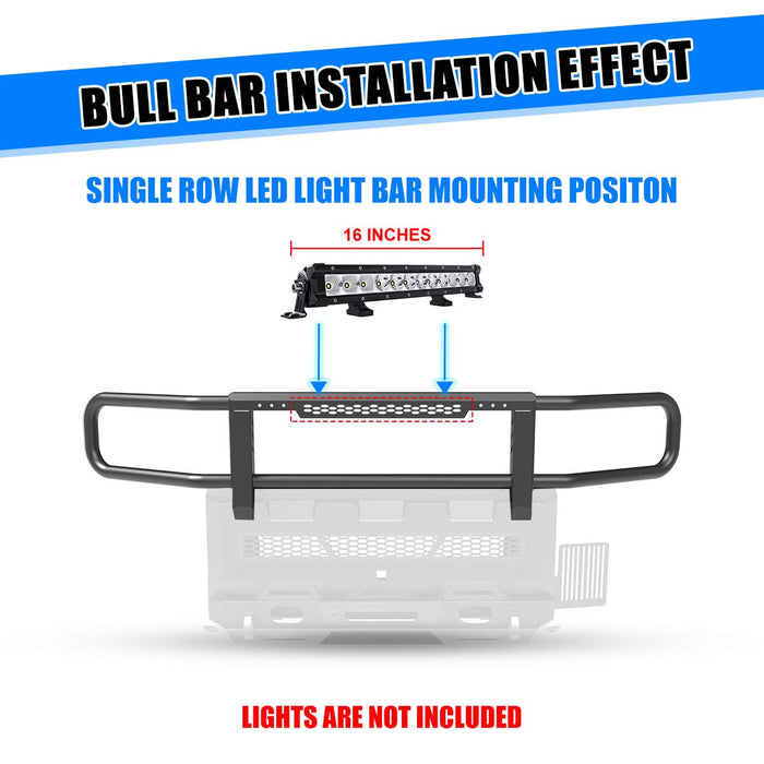 WOLFSTORM Front Bumper for 2024-2026 Toyota Land Cruiser LC250