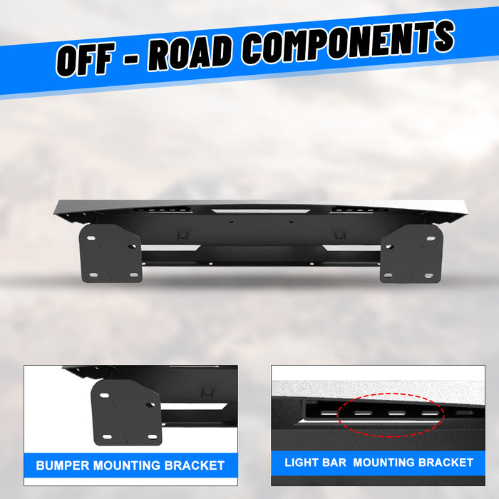 WOLFSTORM Pare-chocs avant pour camionnette tout-terrain Dodge RAM 1500 2013-2024