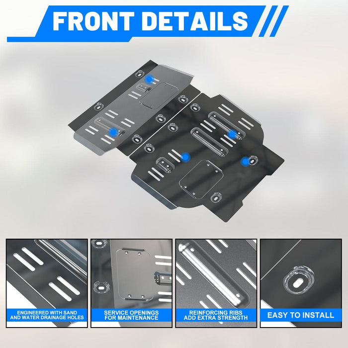 Engine Skid Plate for 2024-2026 Toyota Land Cruiser 250 From Wolfstorm