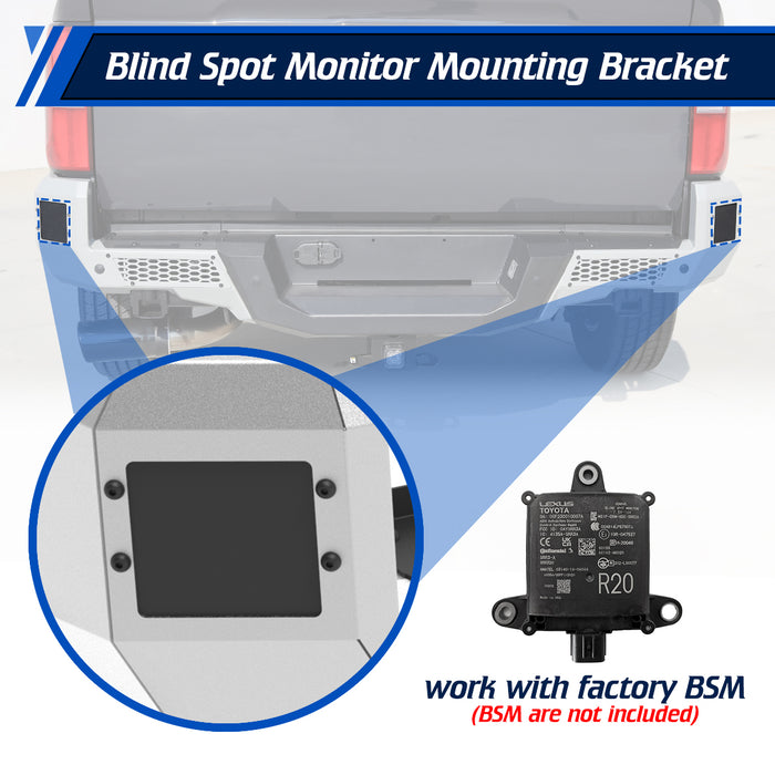 WOLFSTORM Rear Bumper for 2024-2026 TOYOTA TACOMA