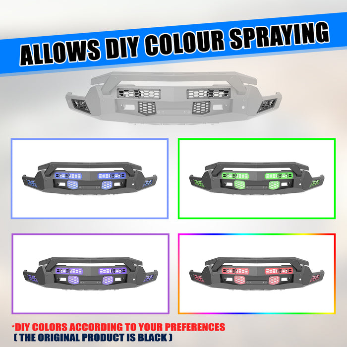 WOLFSTORM Front Bumper for 2022-2026 chevrolet silverado 1500