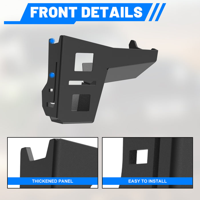 WOLFSTORM Trailing Arm Skid PlatesRear Shock & Link Skid Plates for 24-26 TOYOTA TACOMA