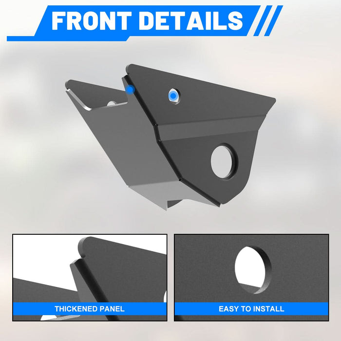 WOLFSTORM Trailing Arm Skid Plates for 24-26 TOYOTA TACOMA