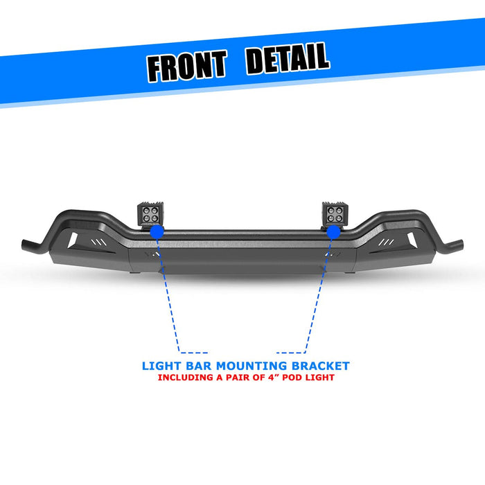 Wolfstorm Front Bumper Assembly Fits for 2024-2025 Ford Ranger