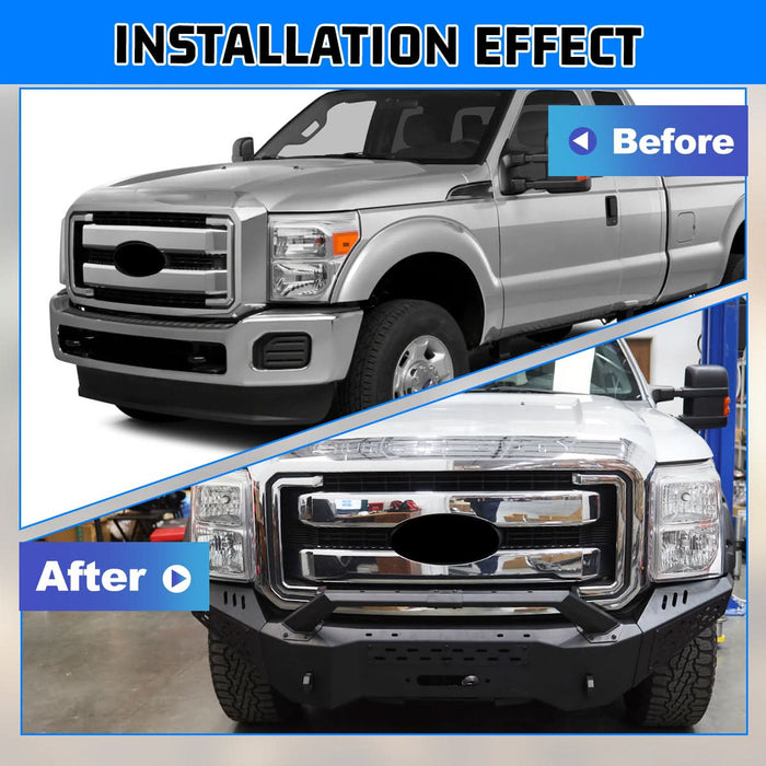 WOLFSTORM Front Bumper for 2011-2016 Ford F-250/F-350