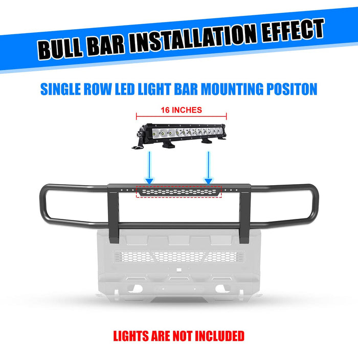 WOLFSTORM Front Bumper for 2024-2026 Toyota Land Cruiser LC250