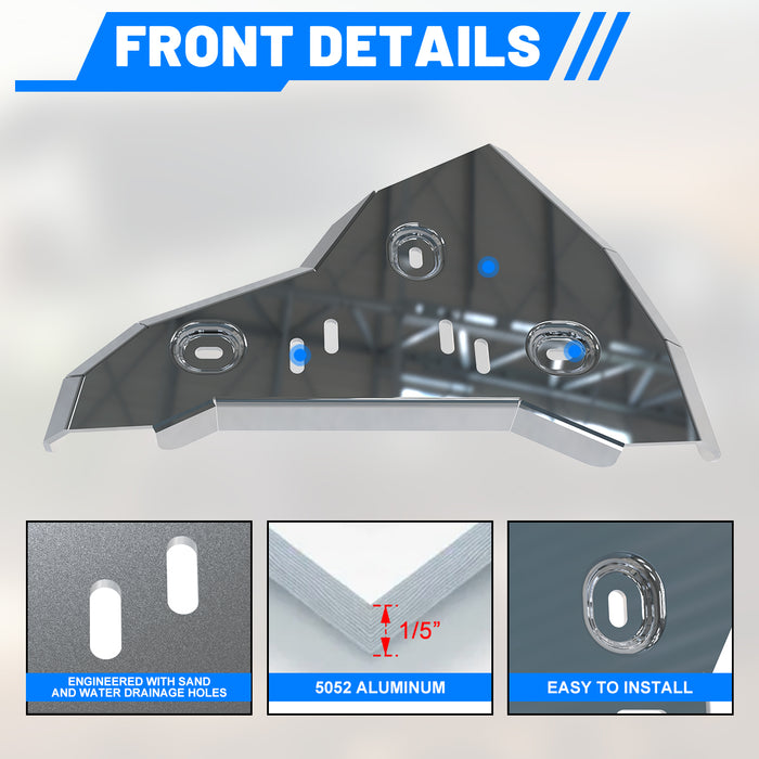 Lower Control Arm Skid Plate for 2024-2026 Toyota Land Cruiser From Wolfstorm