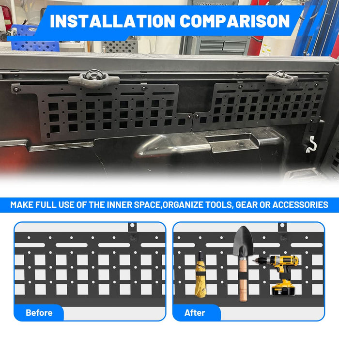 Wolfstorm Side Bed MOLLE Panel Fit for 2024-2026 TOYOTA TACOMA 5-ft Bed