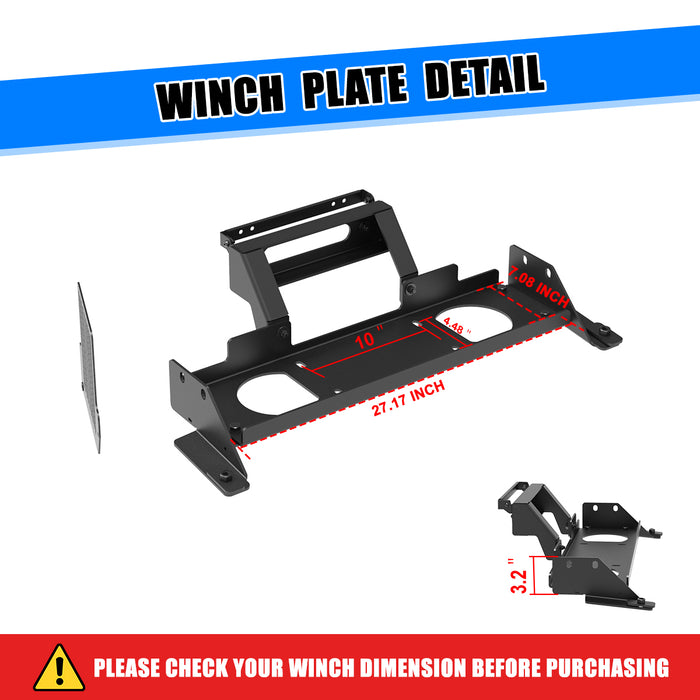 WOLFSTORM Front Bumper for 2020-2023 Chevy Silverado 2500/3500/2500 HD/3500 HD