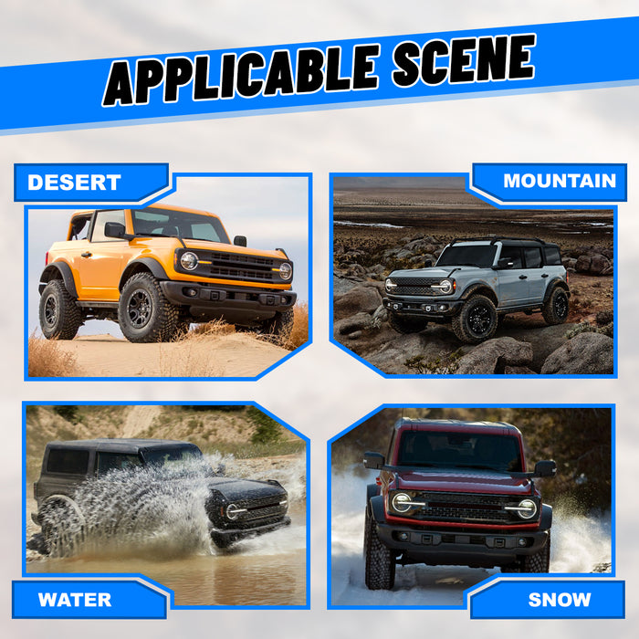 WOLFSTORM Ford Bronco 2021 - 2026(Not for Bronco Sport) Offroad Bumper
