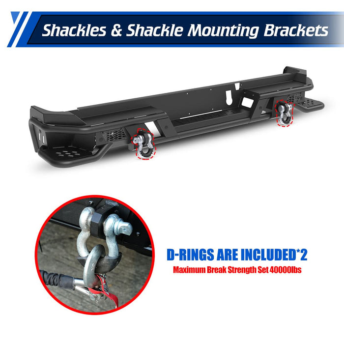 WOLFSTORM Rear Bumper for Dodge 2025 Ram 1500