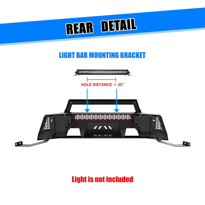 WOLFSTORM Front Bumper for 2019-2023 Ford Ranger