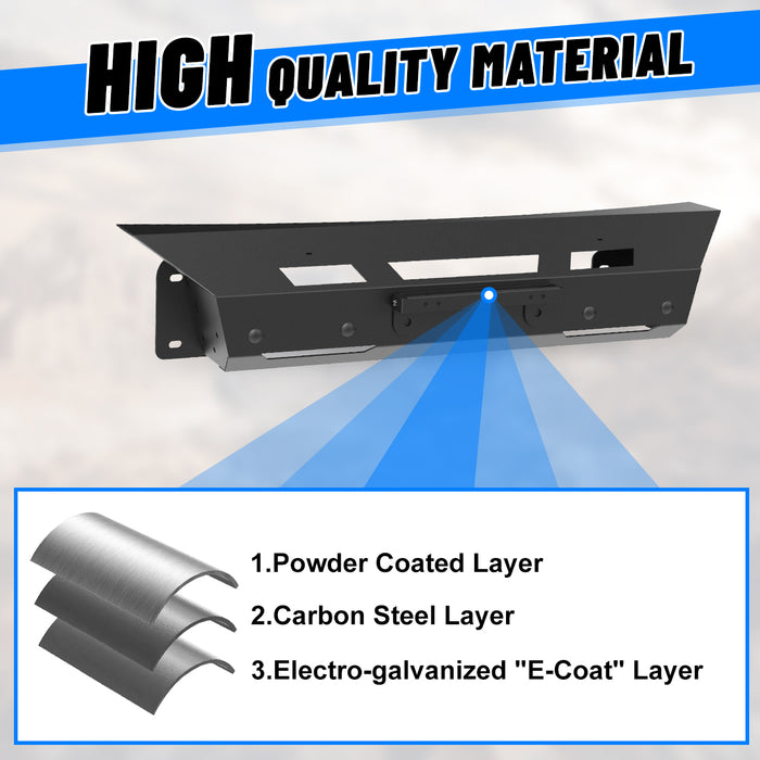 WOLFSTORM Pare-chocs avant pour camionnette tout-terrain Dodge RAM 1500 2013-2024