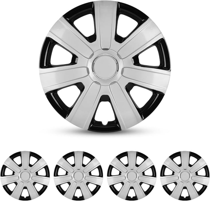 WOLFSTORM Premium 14 Inches Wheel Rim Cover Hubcaps - WOLFSTORM