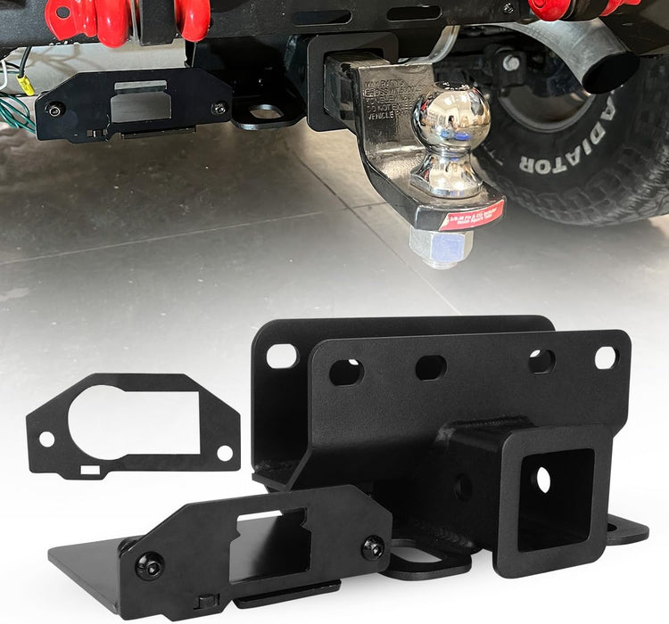 WOLFSTORM 2021-2023 Ford Bronco Towing Hitch Receivers 2 Inch with Cover Kit - WOLFSTORM