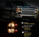 WOLFSTORM Headlight Assembly Compatible with 2014-2015 Chevy Silverado 1500 - WOLFSTORM