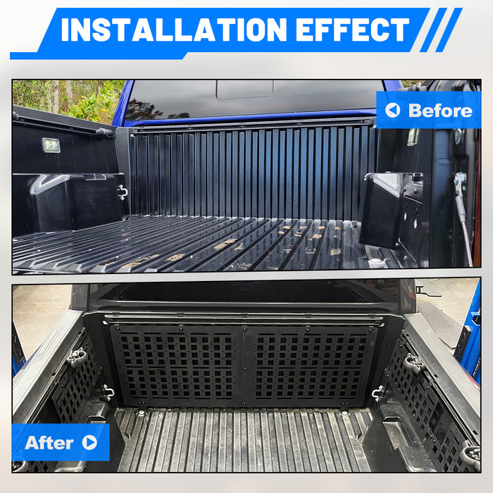 Wolfstorm Front Bed MOLLE Panel Fit for 2024-2026 TOYOTA TACOMA