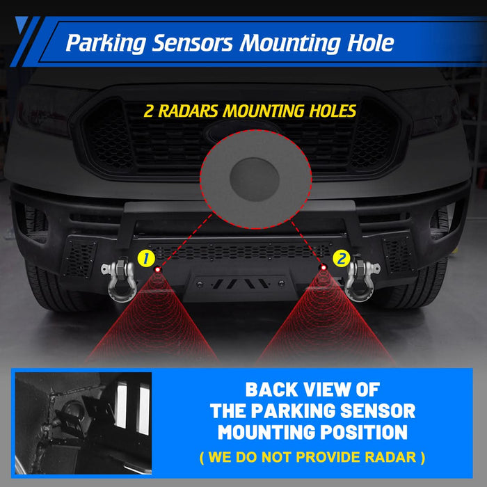 WOLFSTORM Front Bumper for 2019-2023 Ford Ranger