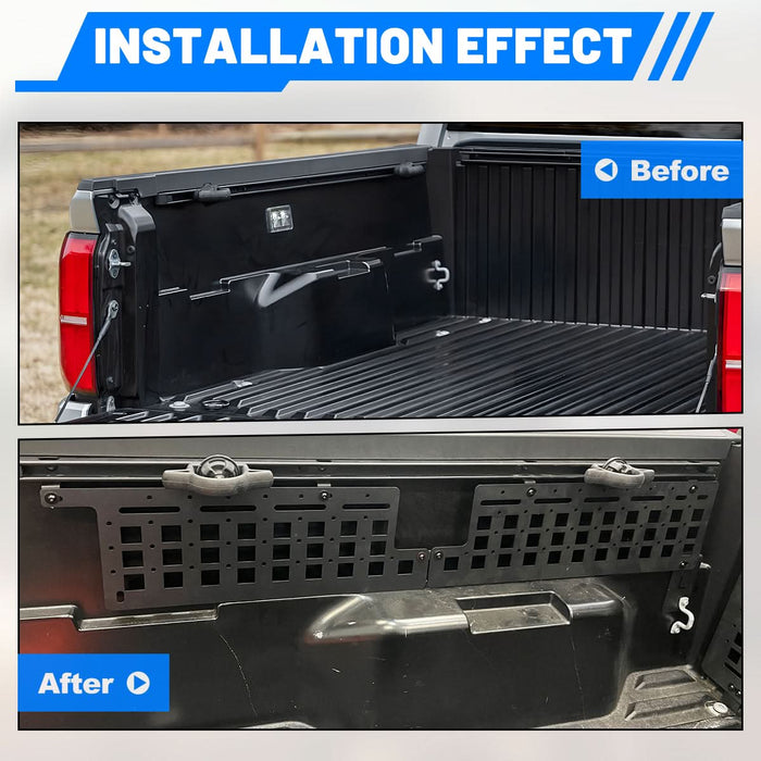 Wolfstorm Side Bed MOLLE Panel Fit for 2024-2026 TOYOTA TACOMA 5-ft Bed