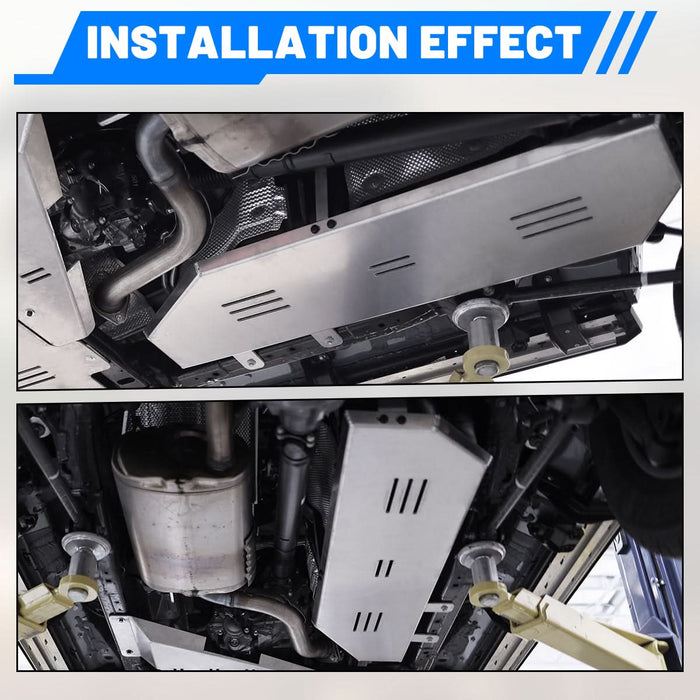 Aluminum Fuel Tank Skid Plate for 2024-2026 Toyota Land Cruiser 250 From Wolfstorm