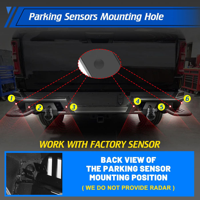 WOLFSTORM Rear Bumper for Dodge 2025 Ram 1500