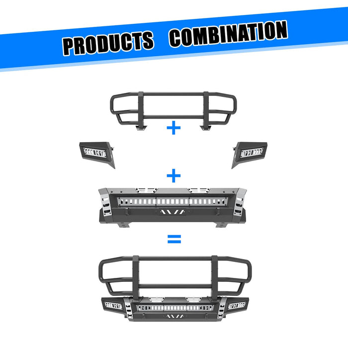 WOLFSTORM Front Bumper for 2009-2014 Ford F-150 £¨Excluding raptor)