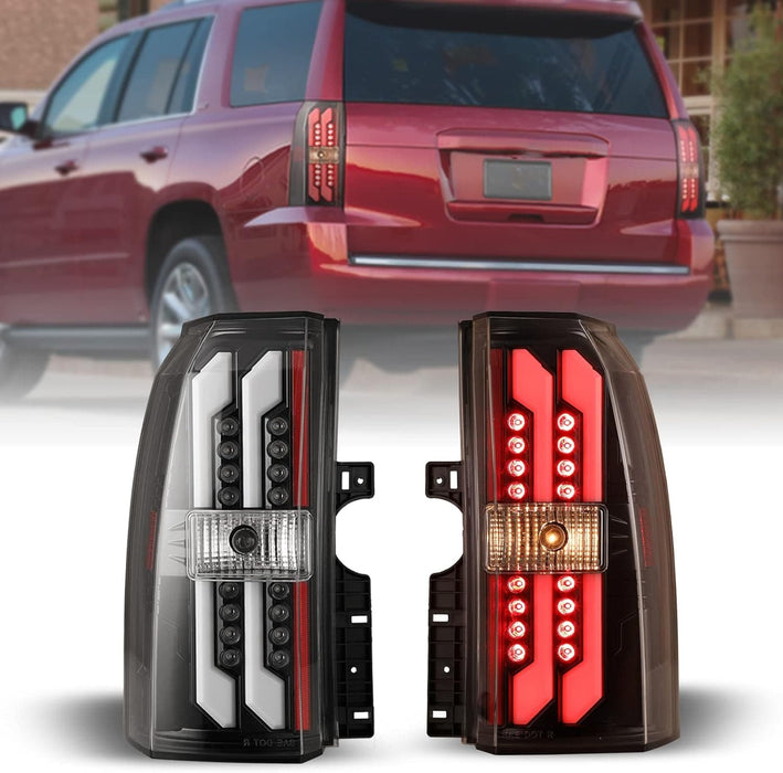 WOLFSTORM LED Tail Lights Assembly for 2015-2020 Chevy Suburban and Chevy Tahoe - WOLFSTORM