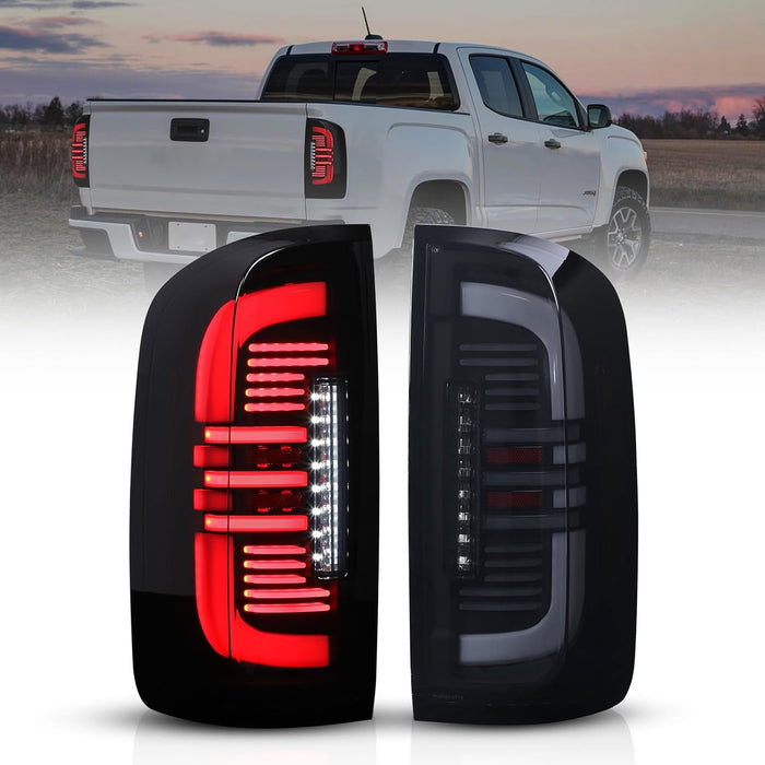 WOLFSTORM LED Taillights with Sequential Turn Signal for 2015-2022 GMC Canyon