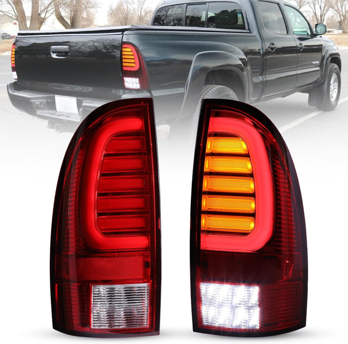WOLFSTORM LED Tail Lights for 2005-2015 Toyota Tacoma