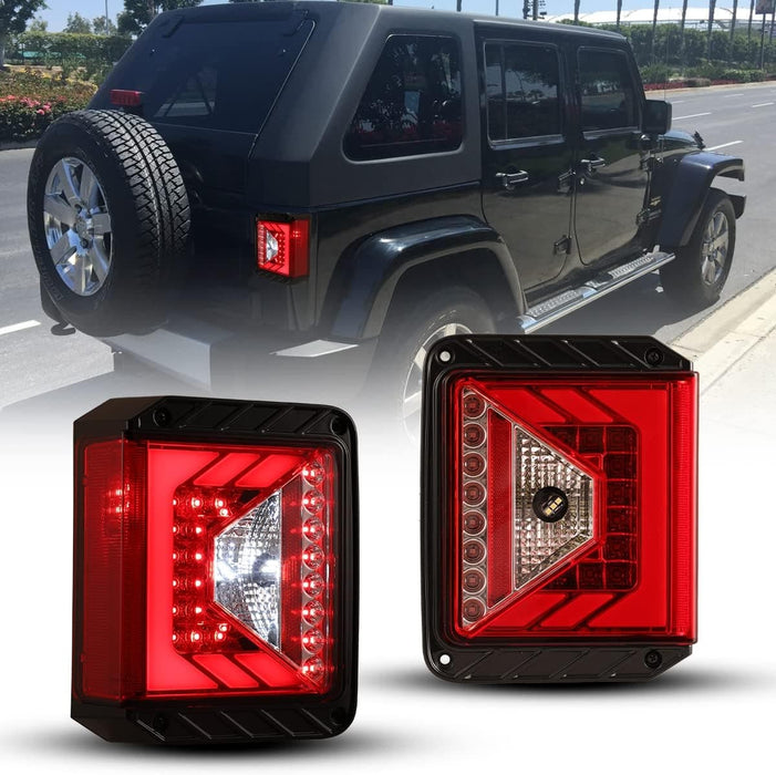 LED Tail Light for 2007-2018 Jeep Wrangler JK/JKU - WOLFSTORM