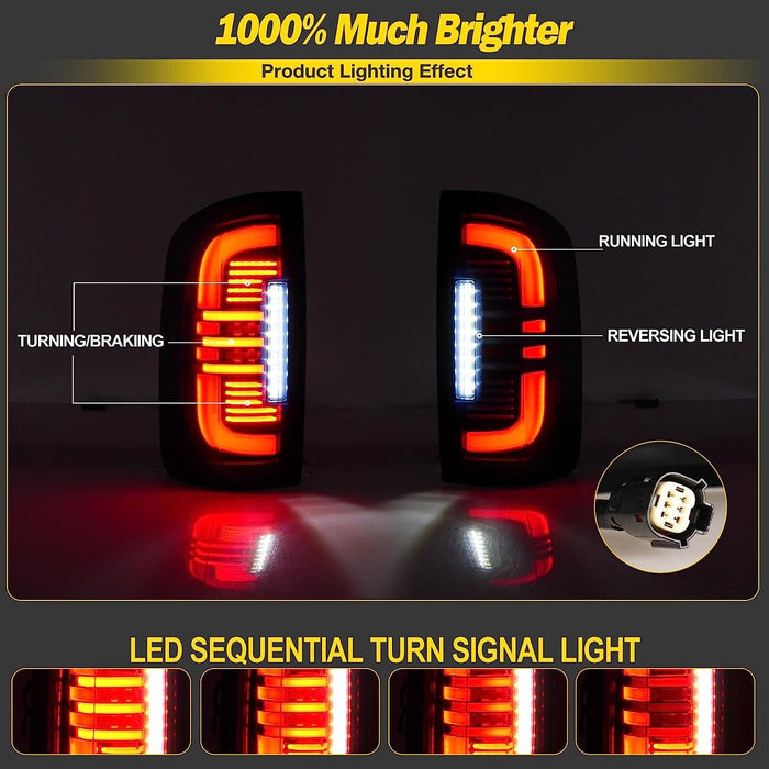 WOLFSTORM Taillights for 2015-2022 Chevy Colorado & GMC Canyon