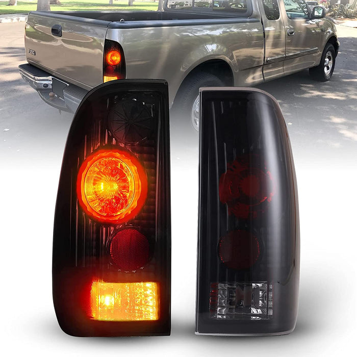 WOLFSTORM Tail Lights For 1997-2003 Ford F-150 F-250 F-350 Super Duty