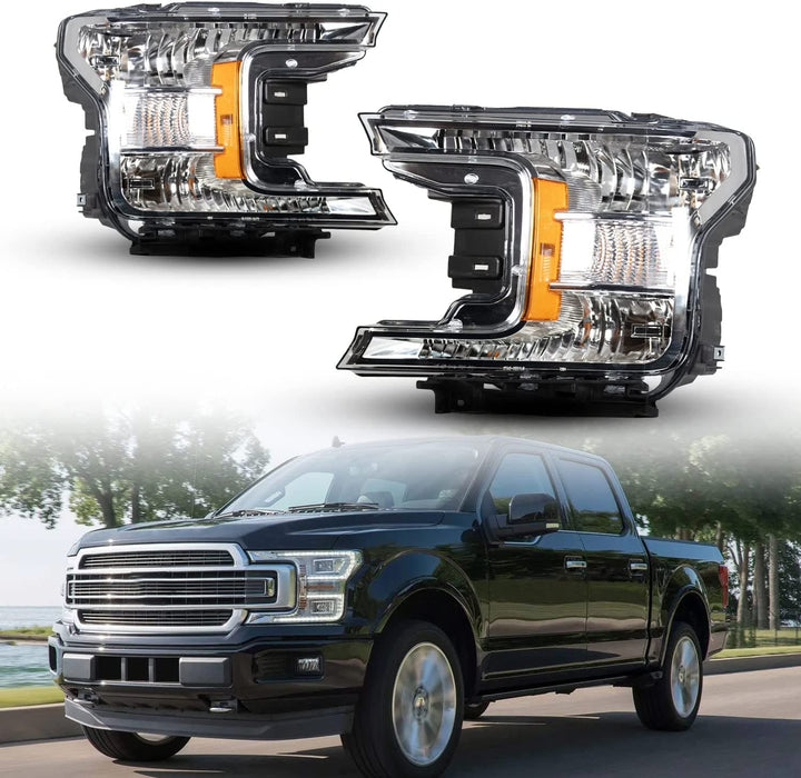 WOLFSTORM Headlight Assembly for 2018-2020 Ford F150 - WOLFSTORM 