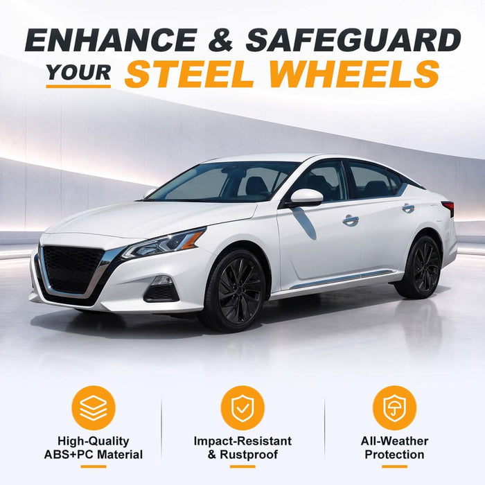 WOLFSTORM 16 Inch Hubcaps Wheel Cover Fit for 2019-2025 Nissan Altima