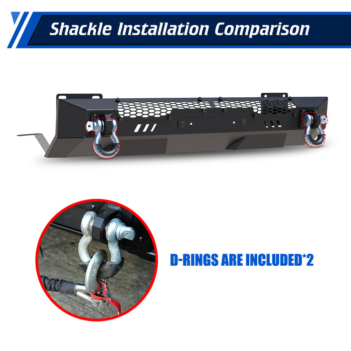 WOLFSTORM Front Bumper For 2022-2026 Toyota Tundra Pickup Truck