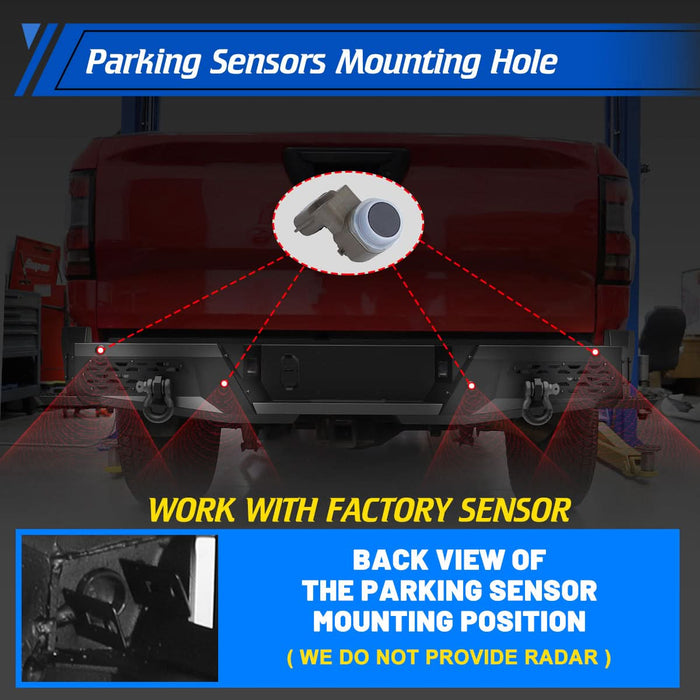 WOLFSTORM Rear Bumper for 2022-2025 Nissan Frontier