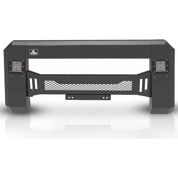 WOLFSTORM Front Bumper with LED Lights Compatible with 2018 2019 2020 Ford F-150