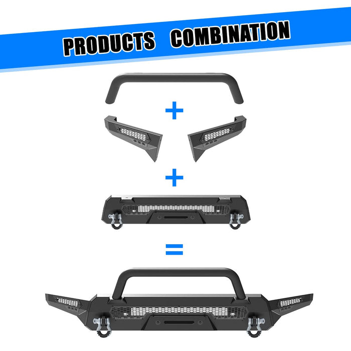 WOLFSTORM Front Bumper Compatible with 2016-2023 Toyota Tacoma